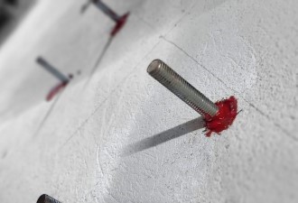 Установка хим анкеров Установка хим анкеров